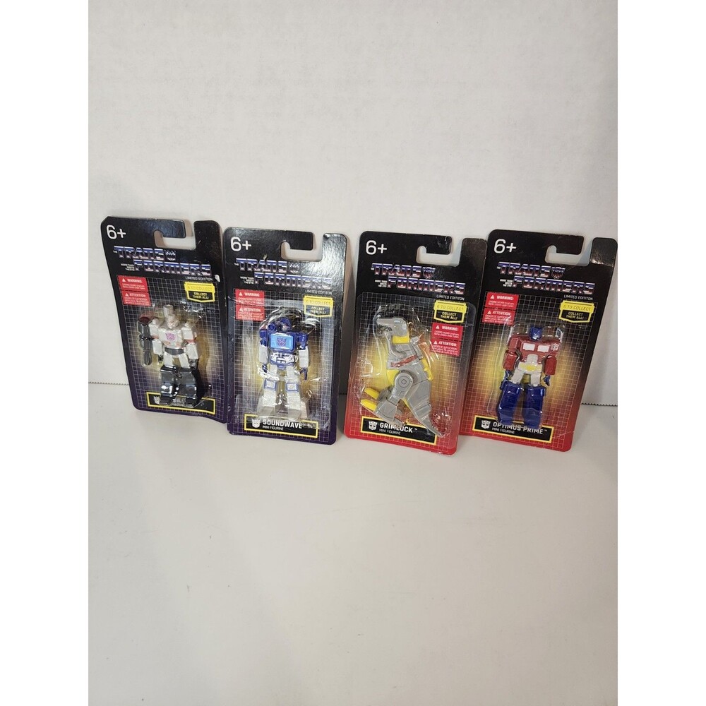 Lot Of 4 Mini Transformer Figures